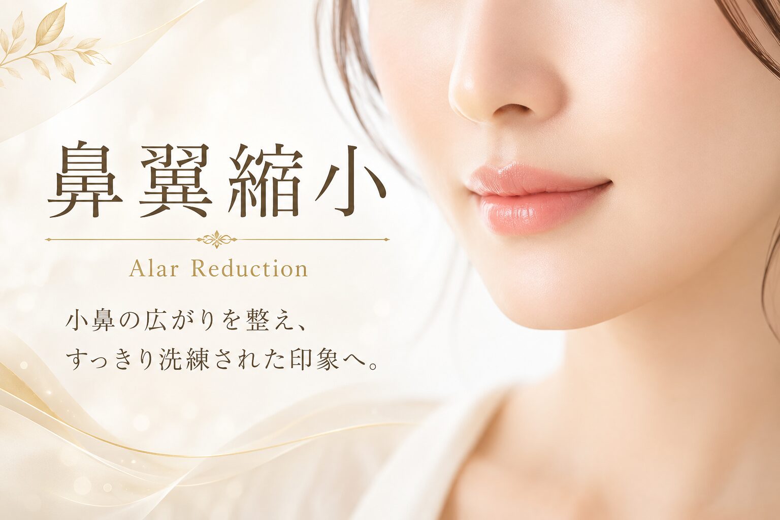 小鼻縮小(鼻翼切開）