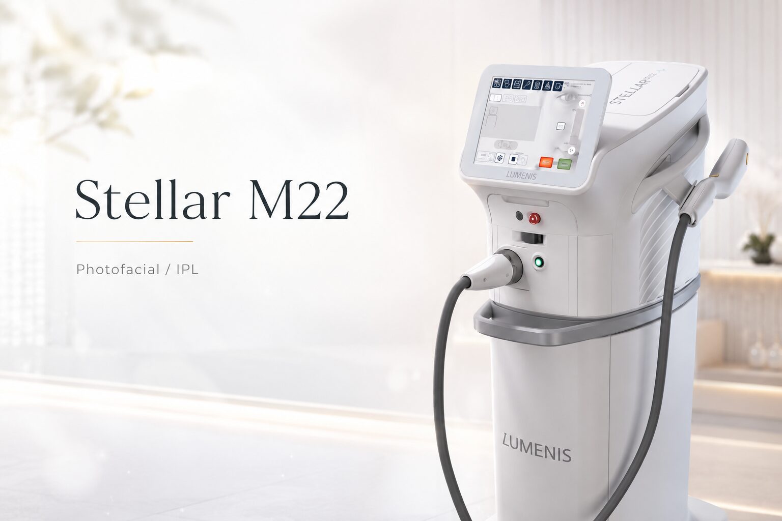 IPL Stellar M22　（シミ治療）