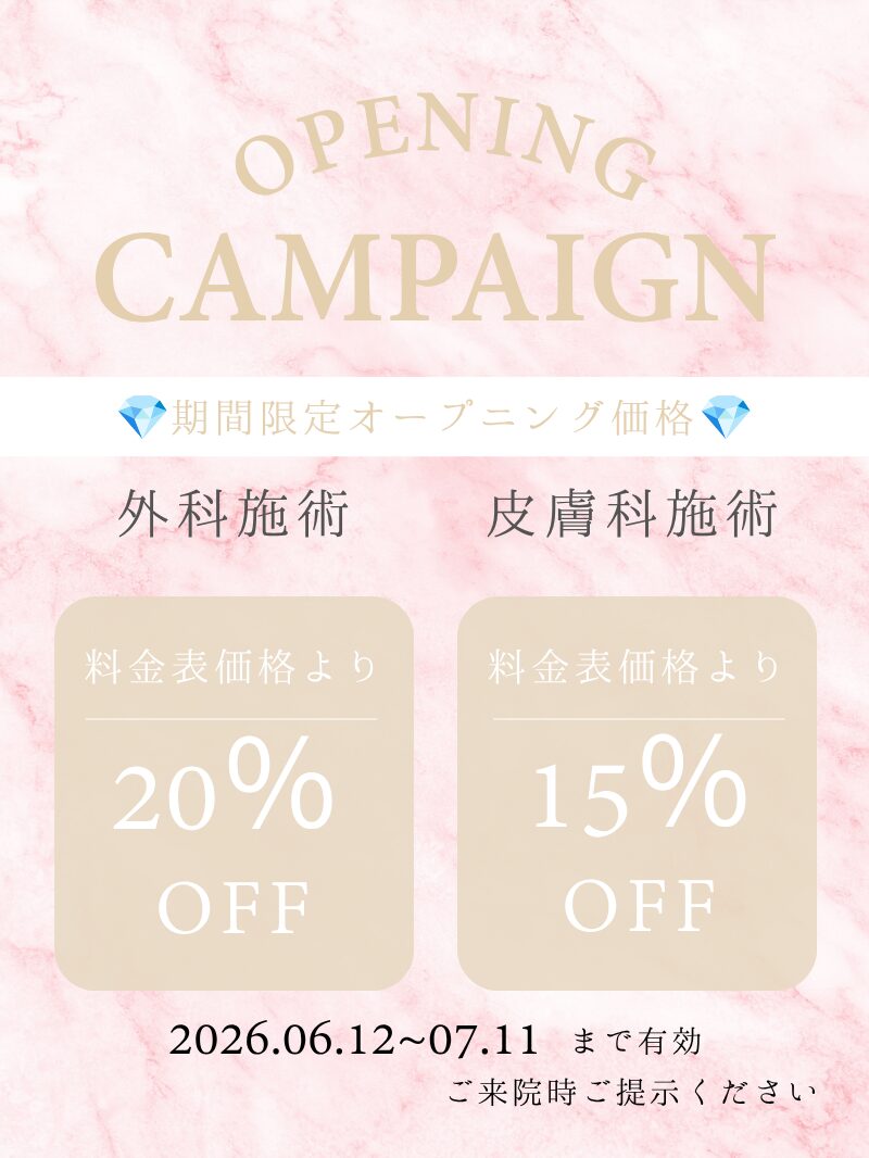 開院キャンペーン